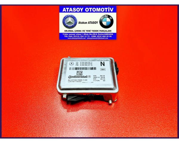 MERCEDES W205 KAMERA A2229003011 A2229004608 , A2539004402 , A2229007413 A2229002911 A2229004508 A2229003907 A2229001607